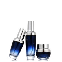 High Quality Empty Glass Pump Spray Bottle And Jar Sets For Cosmetic Serum Lotion Cream